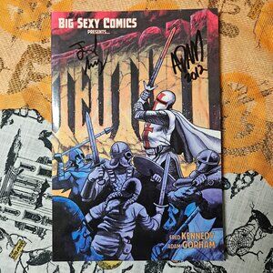 Teuton TPB Vol 1 Signed By Fred Kennedy & Adam Gorham Fan Expo Big Sexy Comics
